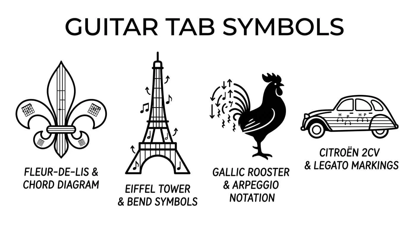 Guitar Tab Symbols