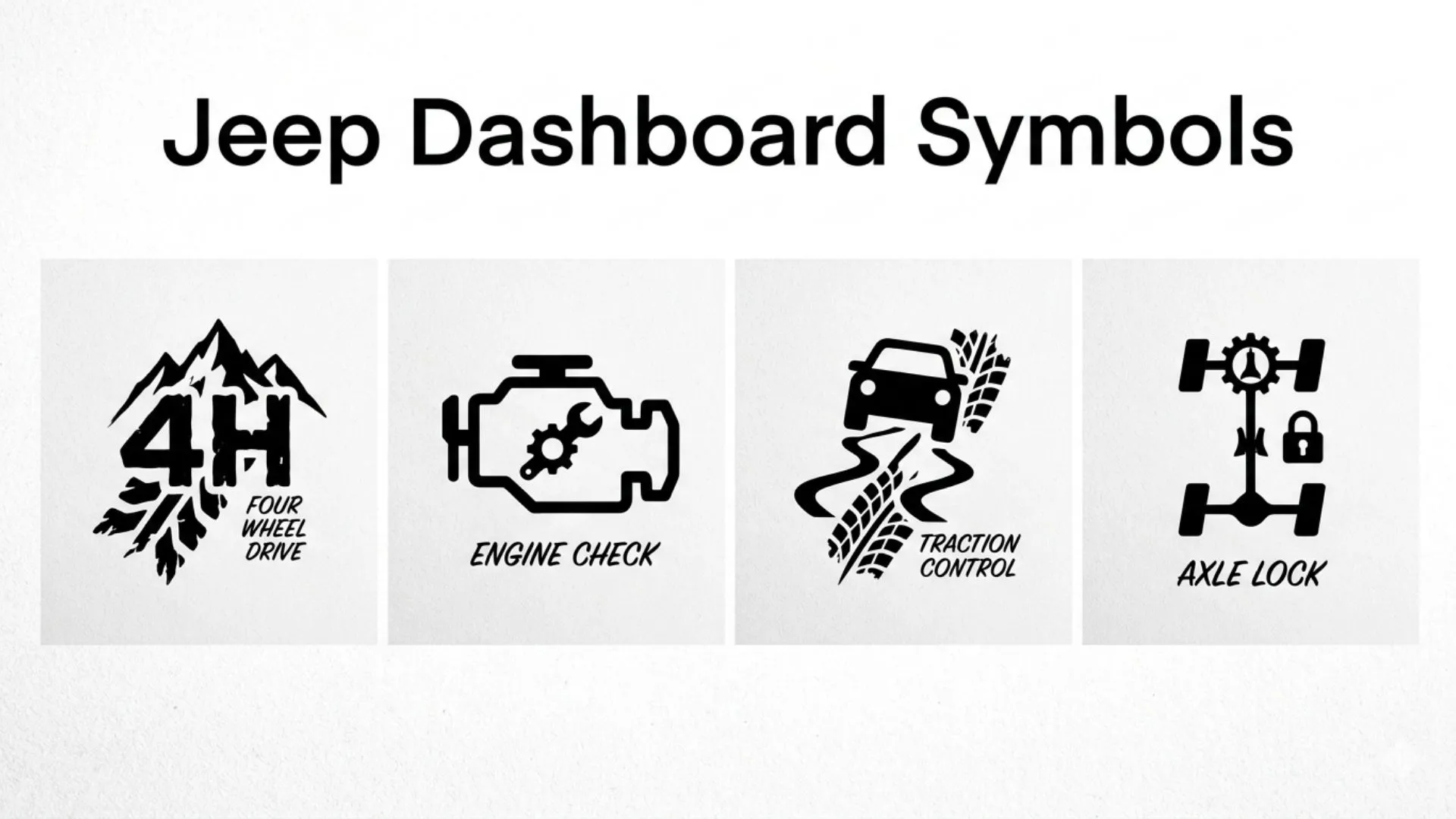 Jeep Dashboard Symbols