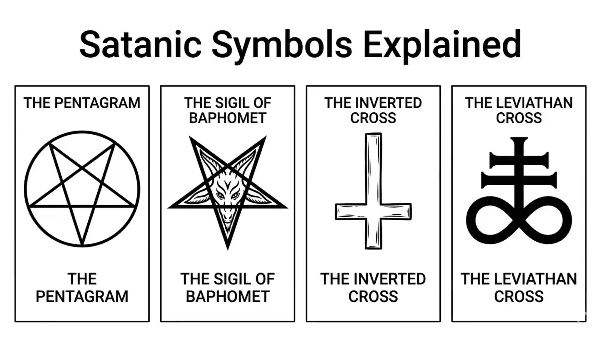 Satanic Symbols Explained